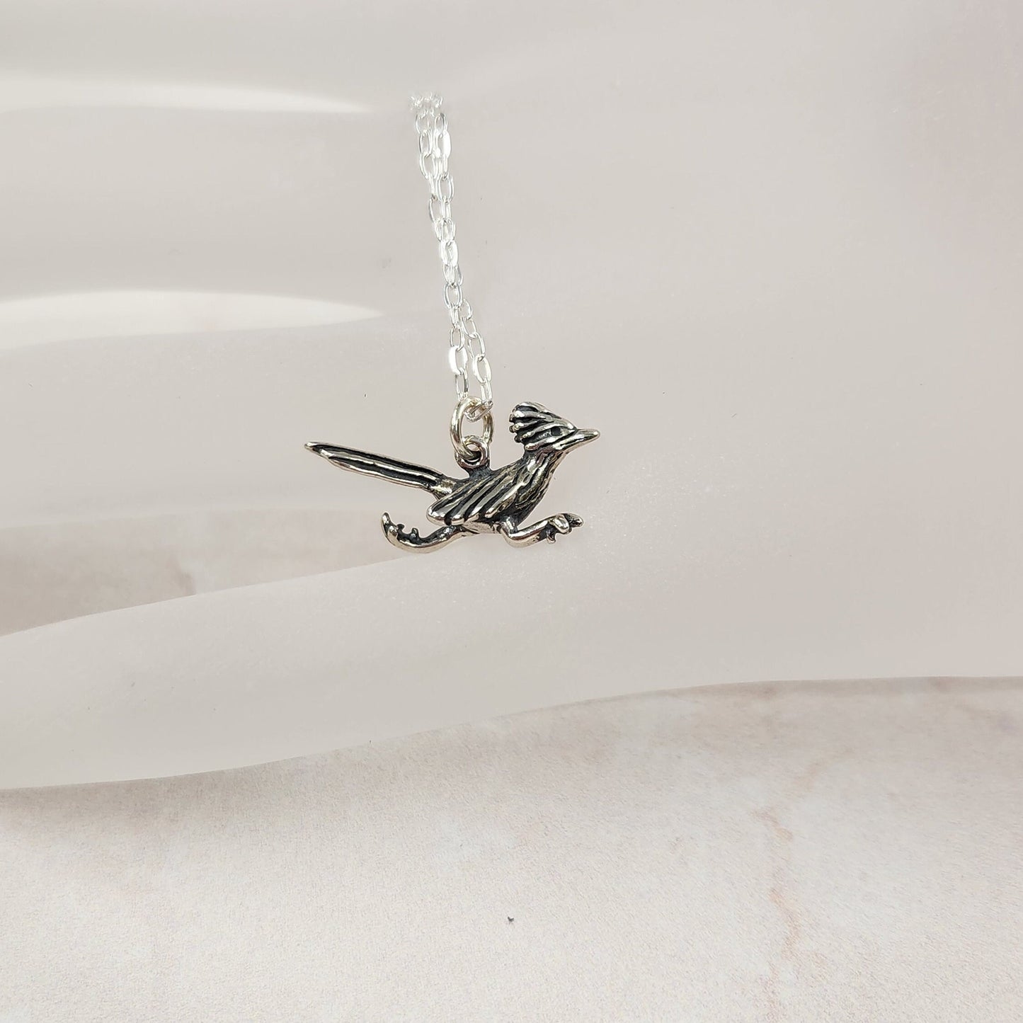 Roadrunner Necklace, Roadrunner Pendant, Southwest Necklace, Southwest Jewelry, Western Jewelry, Gift For Her, Gift For Him, Southwest Bird