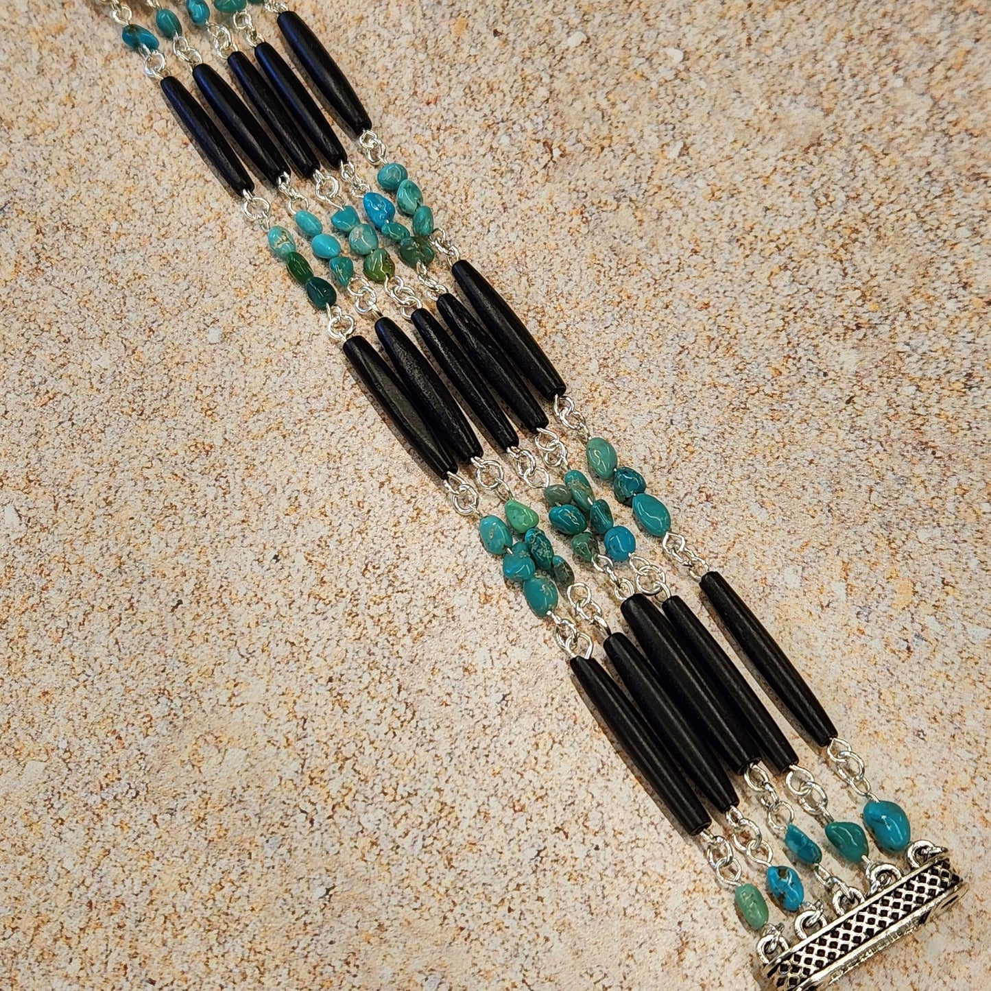 Turquoise Multi-Strand Bracelet