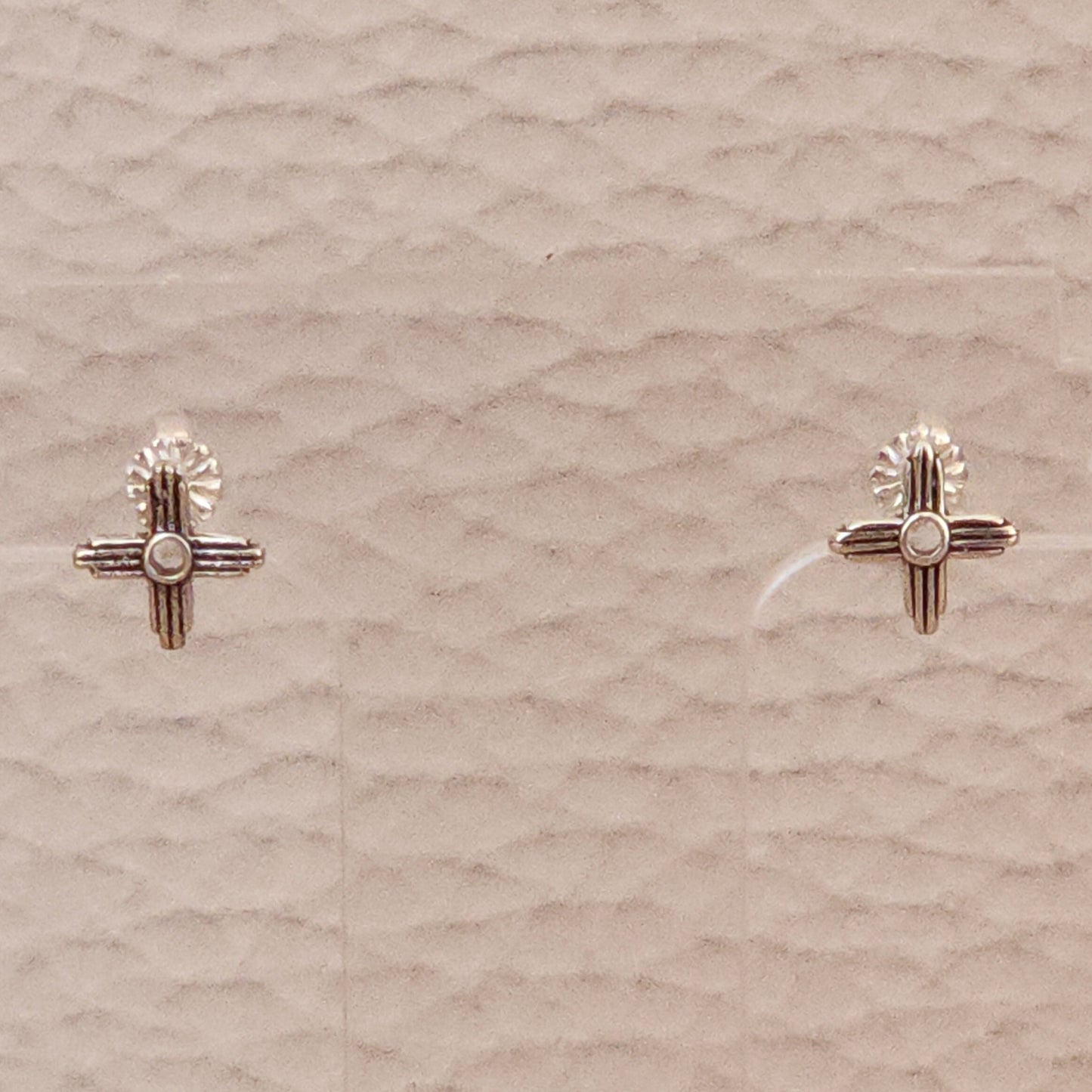 Zia Sun Earrings, Western Post Earrings, Gift For Her, Sacred Sun, Native American Sun Earrings, New Mexico, Pueblo Design, Sterling Silver