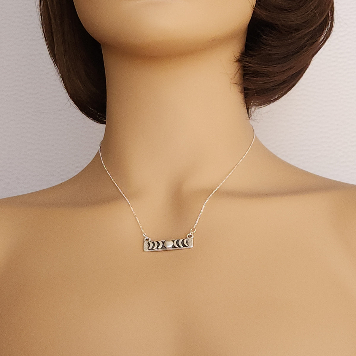 Phased Moon Necklace