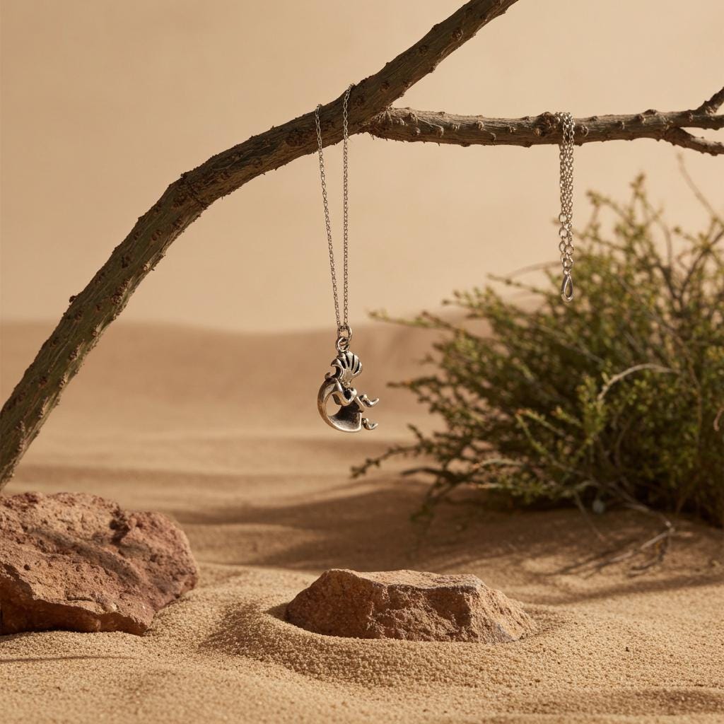 3D Sterling Silver Kokopelli Pendant Necklace - Southwest traditional Symbol