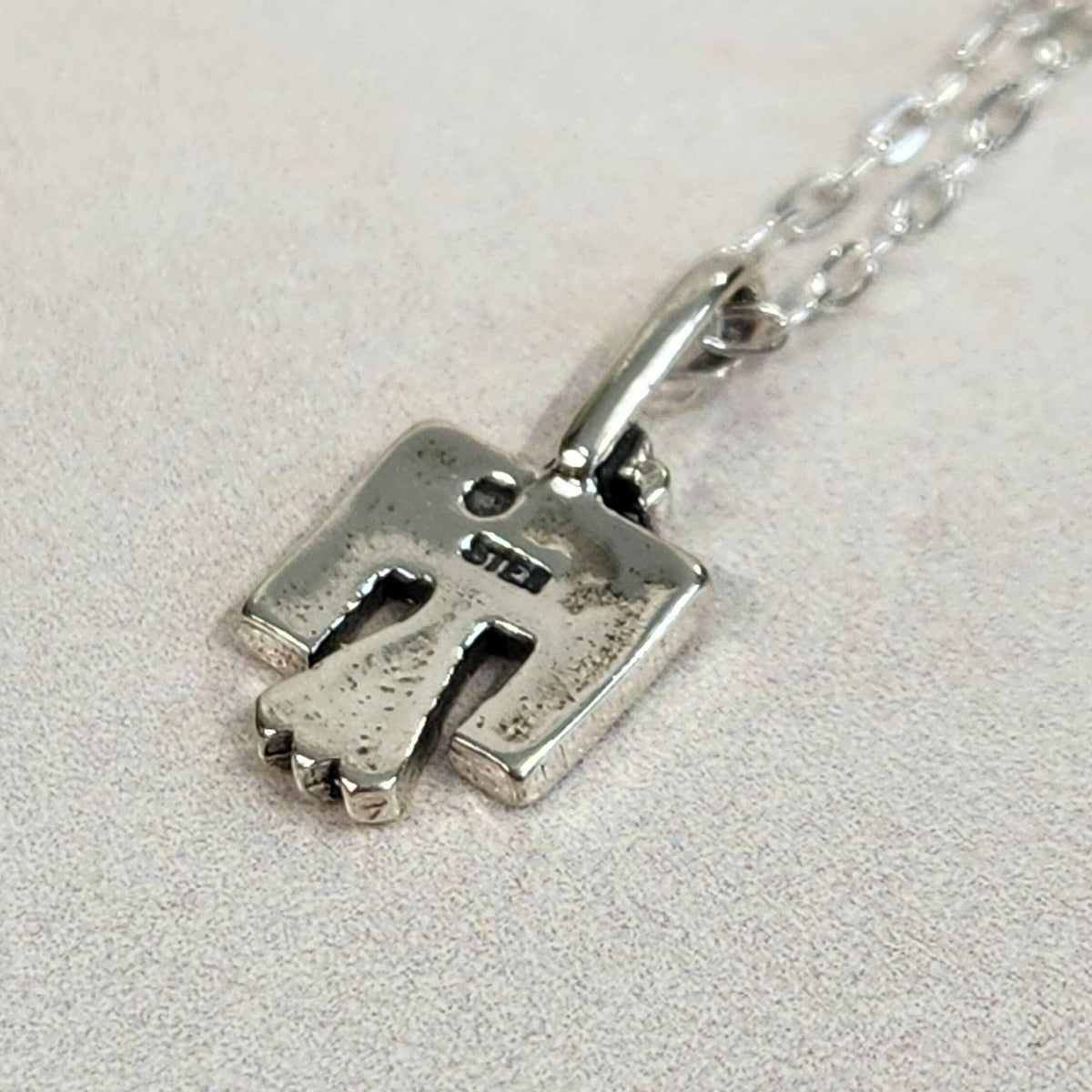 Sterling Silver Thunderbird Pendant Necklace - Western Design Jewelry